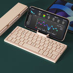 Teclado portátil plegable con Bluetooth - View 1